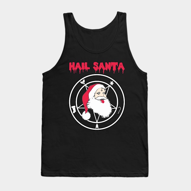 HAIL SANTA Tank Top by toruandmidori